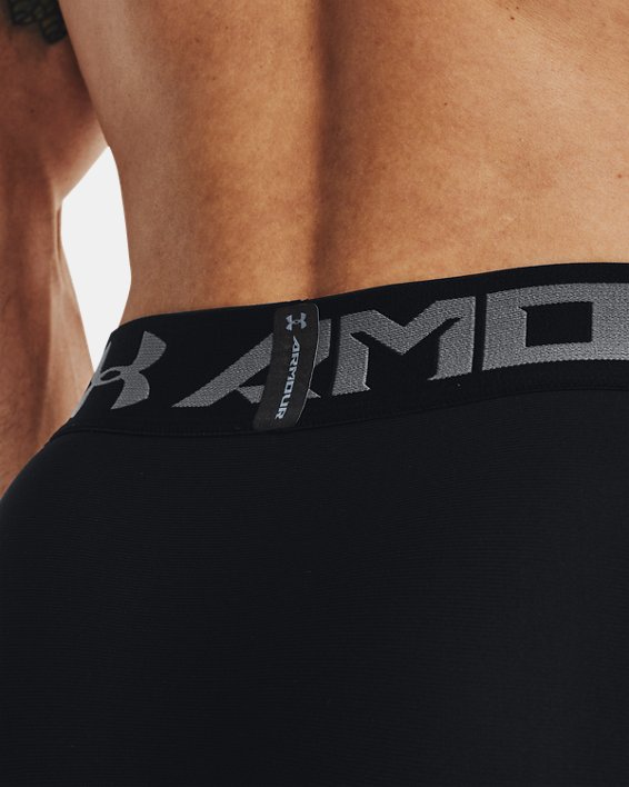 Men's HeatGear® Armour Mid Compression Shorts, Black, pdpMainDesktop image number 5